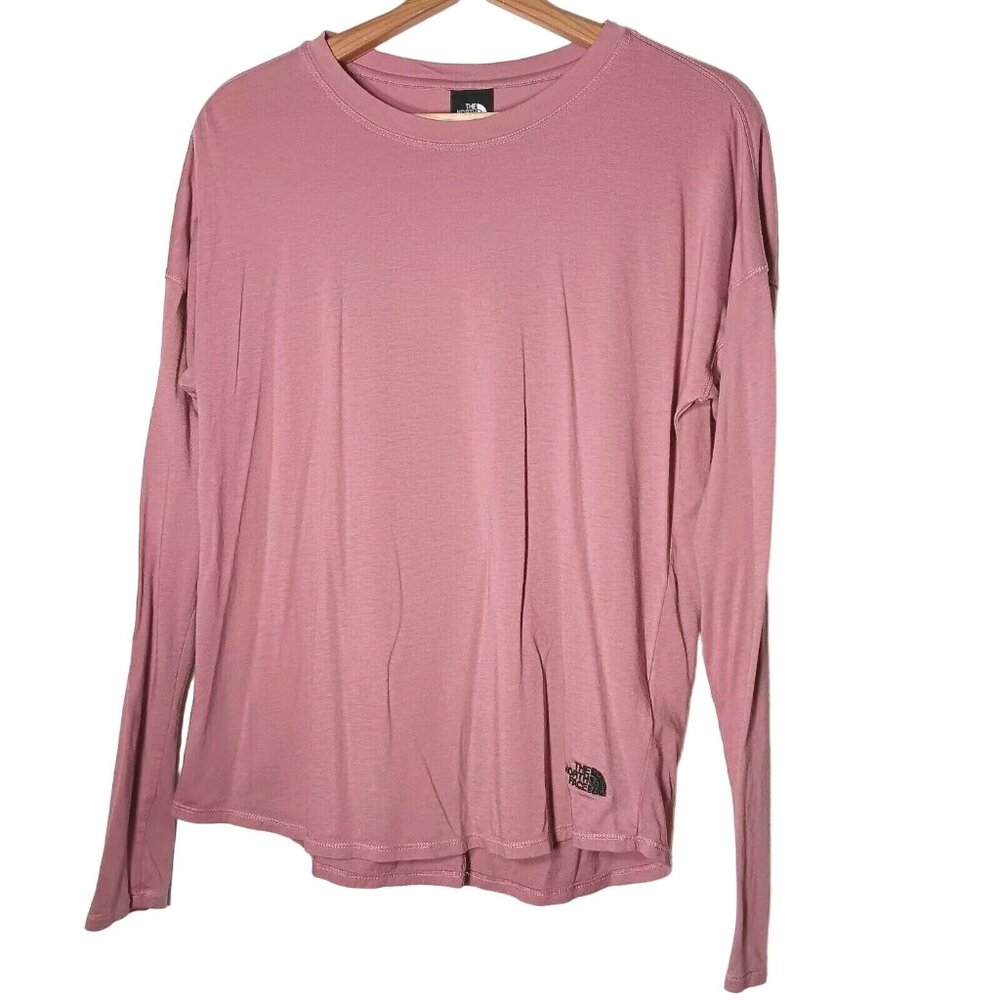 The North Face Shirt Womens Medium Long Sleeve Cottton Modal Baselayer Active